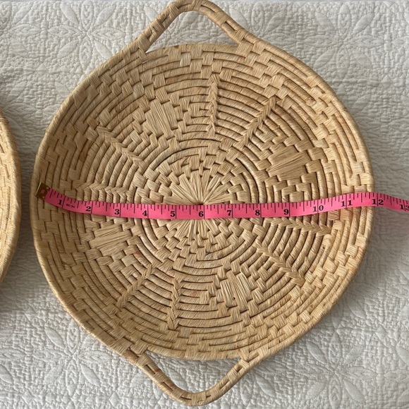 Handcrafted Natural Fiber Basket Set - Picture 3 of 4